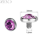 Style 8-1PC / Retainers & Hide-it Jewelry / 4mm-diameter