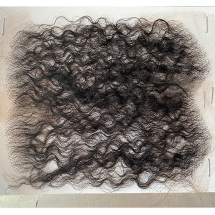 HD Lace Baby Hair Stripes 4Pcs Curly Human Hair Baby Hair Edge Body Wave Swiss Lace Hairline Baby Hair Strips for Women