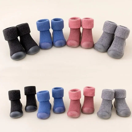 Warm and Comfortable Baby Walking Shoes for Infants Aged 0 To 4 for Newborn Girls and Boys for Children's Winter Floor Socks