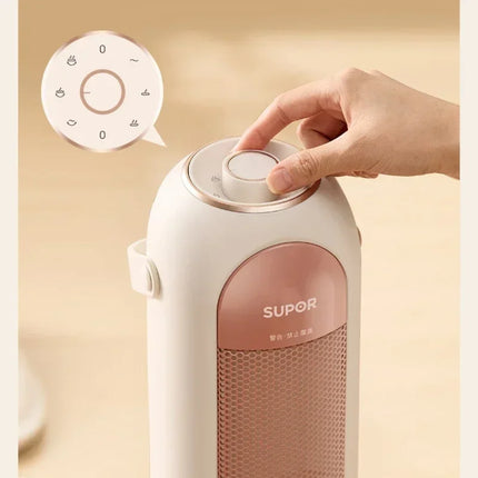 Heater 220V Fan Heater Household Living Room Vertical Bathroom Energy Saving Electric Heater Bedroom Speed Hot Air Power Saving