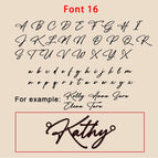 Font 16 / Silver