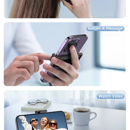 selfie stick Stabilizer 360°Auto Face Tracking AI Gimbal All-in-one Desktop Phone Holder Tripod For Smartphone Video Vlog Live