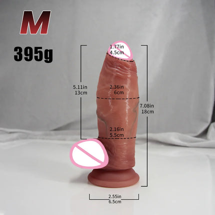 Huge Thick Dildo Big Dick Sex Toy for Women Soft Silicone Anal Big Penis With Super Suction Cup Female Masturbation Sex Products