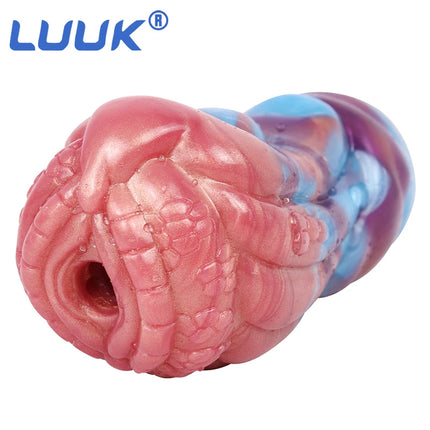 LUUK Silicone Single-channel Realistic Vagina Aircraft Cup Penis Stroker Male Masturbator Pocket Pussy Stroker Adult Toy for Man