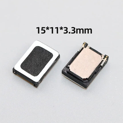 2PCS 15x11x3.5mm  Rectangle MP3 Speaker Tin Foil Loudspeaker Compatible With Sony Huawei Xiaomi Samsung For Tablet Phone
