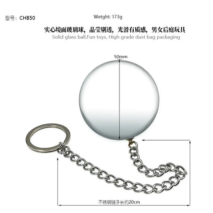 Glass Ball Rear Anal Plugs Anal Expander G-spot Stimulation Vaginal Plugs Masturbation Pull Beads Adult Sex Toys Erotic Products