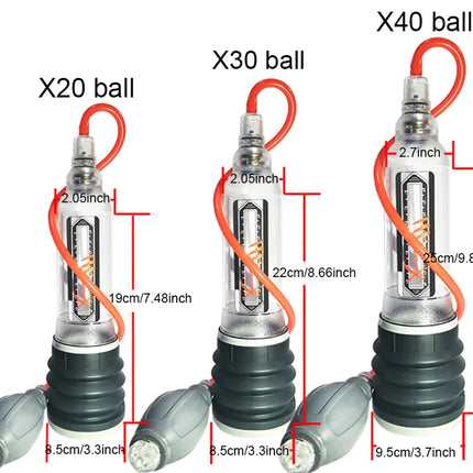 Male Penis Pump Water Vacuum Pump For Men Penis Enlargement Pump Dick Extender Cock Exercises Pump Glans Trainer Adults Sex Toys