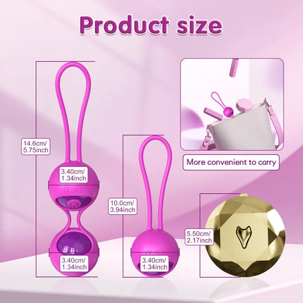 Vibrating egg Kegel Balls for Women Clitoris Stimulator Remote control G Sport Massager Female Vaginal Masturbator Adult Sex Toy