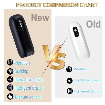 Automatic Masturbator for Men Penis Blowjob Sucking Vibrator Machine Vagina Pocket Pussy Male Masturbation Cup Sex Toy for Adult