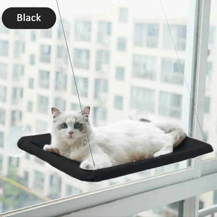 Pet Cats Hammock Kitten Climbing Frame Hanging Cat Bed Suction Cup Bed House Removable Window Hammock Easy Clean Cat Accessories