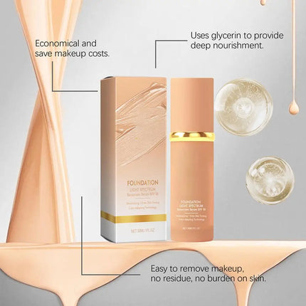 4-in-1 Bionic Discoloration Concealer Foundation Make-up Moisturizing Repair Skin Moisturizing Primer All Skin Tone Makeup