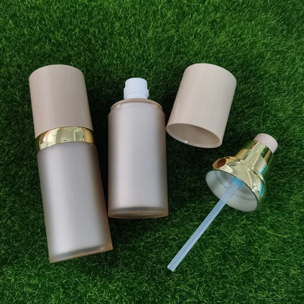 10/30pcs 30ml Empty Liquid Foundation Bottle Double-wall Acrylic Bottle Concealer /Isolation Lotion Bottle Cosmetic Container