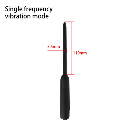 10 Frequency Urethral Vibrator Catheter Penis Plug Sex Toy for Men Vibrating Urethral Plug Penis Insertion Urethra Sound Dilator