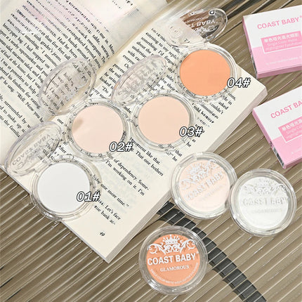Single Matte Highlighter Palette White Beige Face Nose Brighten Contour Makeup Tea Brown Eye Shadow Lying Silkworm Rouge Powder