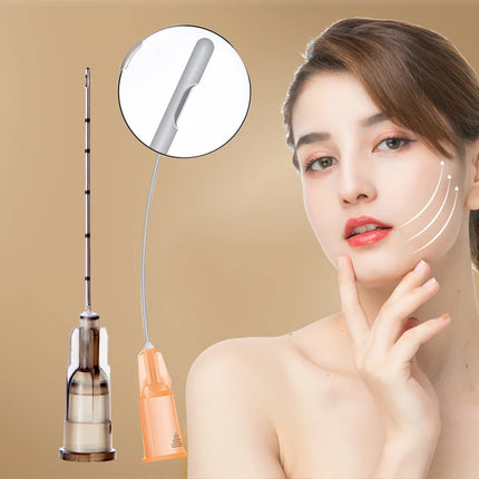 Korea Fine Micro filler injection Blunt Needle Canula 27G 38MM 50MM Injection Disposable Blunt Tip Cannula Needle