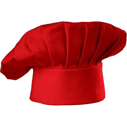 Hyzrz Chef Hat Adult Adjustable Elastic Baker Kitchen Cooking Chef Cap