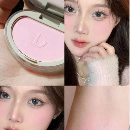 1PC Blush Makeup Palette Cute 7 Color Mineral Powder Blue Pink Rouge Long Lasting Natural Cheek Tint Waterproof Blusher Cosmetic