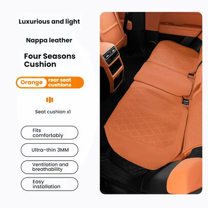 For VW GTI Polo Golf Passat Tiguan Arteon Touareg Taigo Car Seat Cushion Fit All-Season Seat Breathable Waterproof Accessories