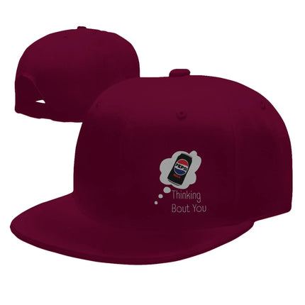 Thinking Bout You Pepsi Max Unisex Caps Outdoor Trucker Baseball Cap Snapback Hats Breathable Casquette