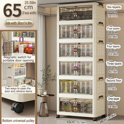 Folding Storage Cabinet Wardrobe / Armoire Rangement Pliable