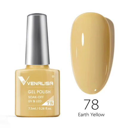 7.5ml Venalisa Nail Gel Polish HEMA FREE TPO FREE Full Coverage Semi Permanent Soak Off UV LED Gel Nail Polish Gel Varnish