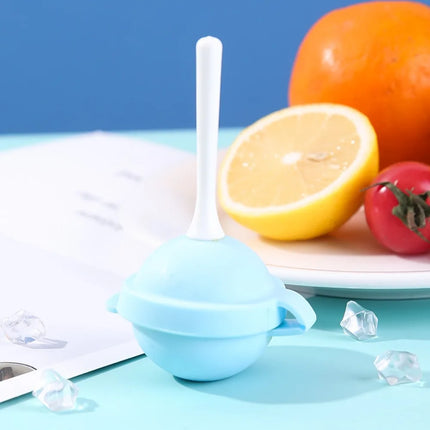 Quality Mini Silicone Ice Molds Reusable DIY Ice Pop Mold with Removable Lids Lollipop Ice Maker Party