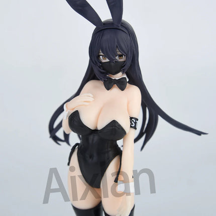 25cm B full Japanese Sexy Nude Girl Kuro Bunny Kouhai chan Mask ver1/7 PVC Action Figure Toy Adults Collection Model Doll gift