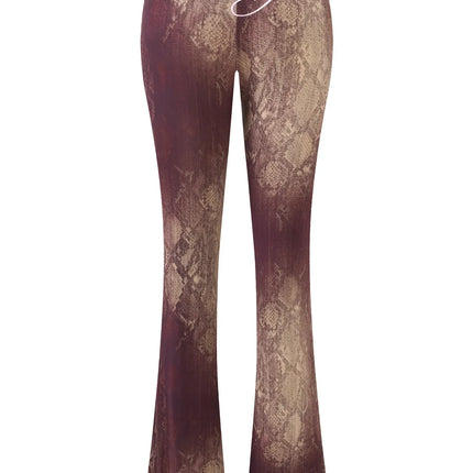 Gia Slim-Fit Letter Print Topstitching Design Hooded Zip-Up Jacket and Pants Set