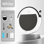 white and black