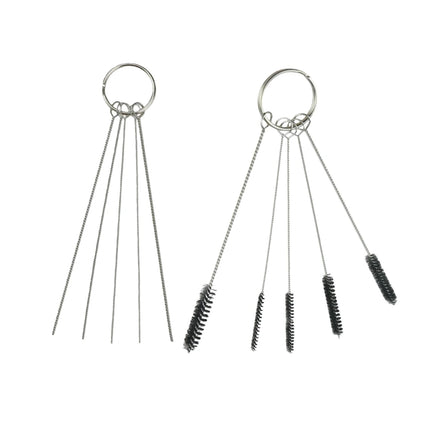 Carburetor Carbon Dirt Jet Remover Cleaning Needles Brushes Wires Set For Auto Motorcycle ATV Chainsaw