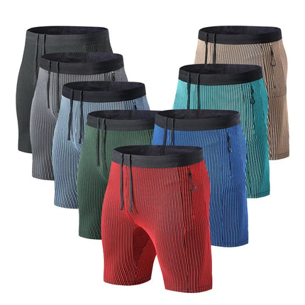 2 in 1 Summer Marathon Compression Shorts Quick Dry Long Distance Running Training Tights Sports Women Men Gym Male Waist bag