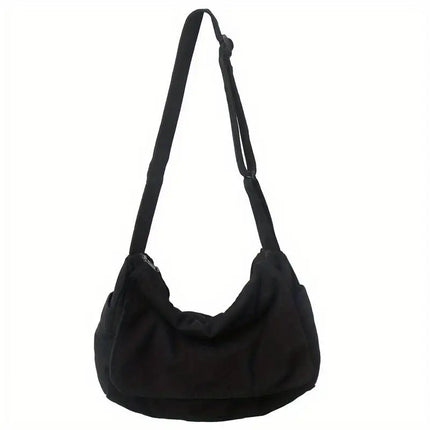 Women's Messenger Bag Vintage Handbag Canvas Teenager Shoulder Tote Bags Casual Handbag Crossbody Handbags