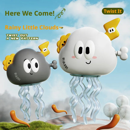 Wind-Up Ghost Doll, Magical Dancing Octopus, Corn-Shaped, Creative Stress-Relief Children's Toy for Christmas