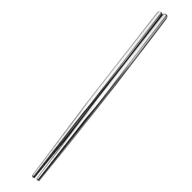 5 Pairs 304 Stainless Steel Chopsticks Reusable Non Slip Chopsticks Dishwasher Safe
