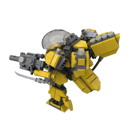 GSBAN Game AF-05 Fighter Armor War Machine Robots 321PCS MOC Model Building Blocks Toys for DIY Robots Toy  Gifts
