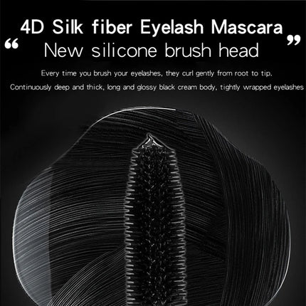 7D Fiber Mascara Set Waterproof Durable Curling Mascara Sweatproof Anti-smudge Slimming Base Mascara for all skin types