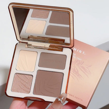 Face Shaping Brightening Contouring Palette Lightweight Natural Look  Liquid Contour Versatile Use