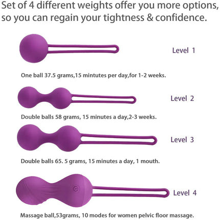 Female Shrinking Ball Vibrating Kegel Balls Silicone Smart Ball Vagina Tighten Exercise Machine Sex Toys for Women Adult Games