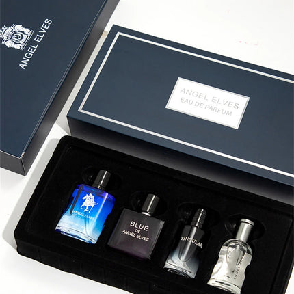 Brand Perfume Men For Date 120ml Pheromone Perfumes Masculinos Lasting Charming Man Spray Parfums Homme Gift Box 4 Pcs Set New
