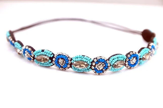 Women Rhinestones Headband New Fashion Crystal Cute Bride Hair Band Wedding Hair Accessories Party gift Jewelry A5064