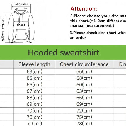 The new men's hooded sweatshirt for Spring and Autumn 2025 features a casual comfortable and soft 3D graffiti pattern print