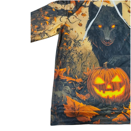 Men's Painted Graffiti Flow Printed Hoodie Casual Trendy Long Sleeve Sports Top Street Men's Colorful Pattern Hoodie Sweatshirt