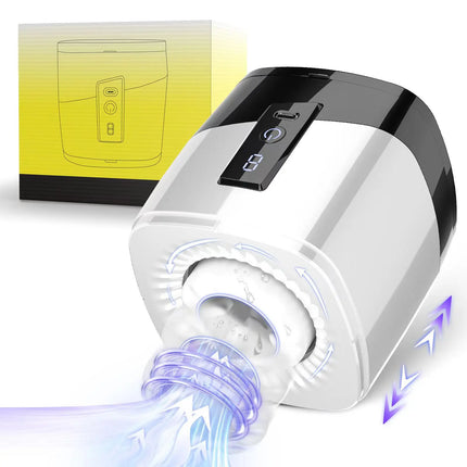 NEW Electric Male Masturbator Automatic Telescopic Rotation Masturbation Glans Trainer for Men Sex Toys Machin Adults Goods 18+
