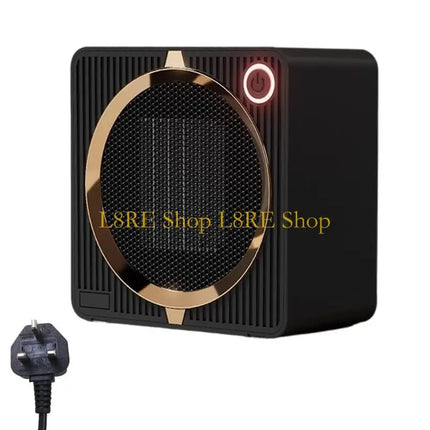 L8RE Electric Warmer Small Desk Heater Office Indoor Indoor Bedroom Hot Air Fan