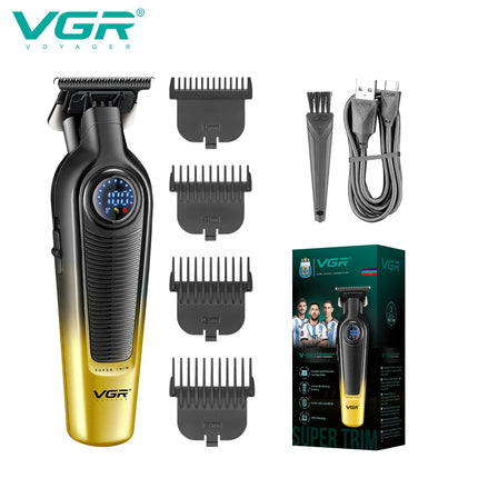 VGR V-996 Cordless Trimmer Electric Hair Clipper Rechargeable Haircut Barber Professional Trimmer for Men Hair Cutting Machine
