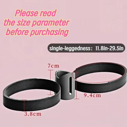 Dildo Vibrator Leather Constrained Forced Strap Electric Waistband Harness Fixed Tie Belt Holder Inserting Specialized Orgasms