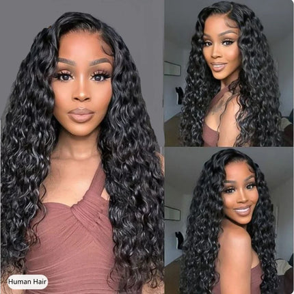 Ali Queen Hair Brazilian Virgin Hair Natural Wave HD Transparent Lace Closure Free Part 4x4 5x5 Lace Closure With Baby Hair