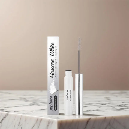 White Mascara Waterproof Fast Dry Eyelashes Curls Extension Festival Make-Up Eyelashes White Mascara