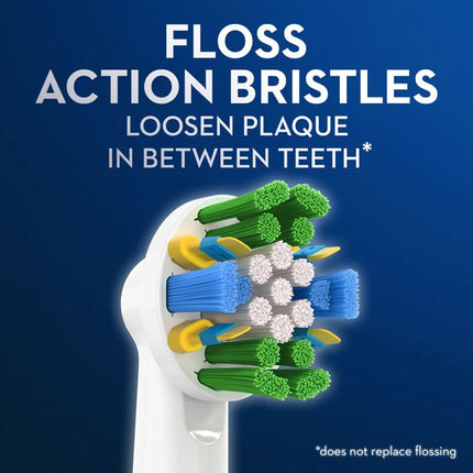 Original Oral B Electric Toothbrush Heads EB25 FlossAction Deep Clean Plaque in Between Teeth Replacement Brush Heads Refills