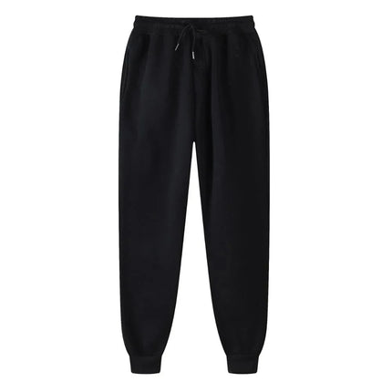 Plain Fleece Sweatpants Men Sportswear Black Jogging Pants Jogger Wholesale Trackpants Sport Trousers For Men Pantalon Deportivo